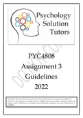 PYC4808 Assignment 3 2022