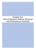 OBS214 Chapter 6 Ethical Decisions