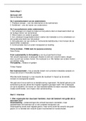 Waardecreatie college aantekeningen  - Hogeschool Saxion Tourism Management (module 4) - jaar 1