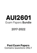 AUI2601 - Exam Prep. Questions (2017-2022)
