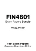 FIN4801 - Previous Exam Papers (2017-2022)