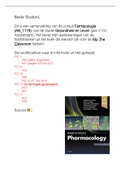 Flip The Classroom (FTC) SAMENVATTING; Farmacologie (AB_1179); Gezondheid en Leven (jaar 2)