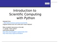 LECTURE NOTES PYTHON PROGRAMMING
