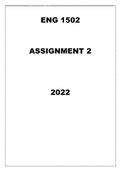 ENG 1502 Assignment 2 2022