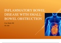 NU 460 Inflammatory Bowel Disease With Small Bowel Obstruction