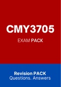 CMY3705 - EXAM PACK (2022)