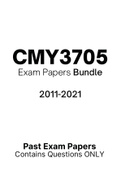 CMY3705 - Exam Questions PACK (2011-2021)