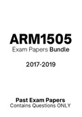 ARM1505 - Exam Questions PACK (2017-2019)
