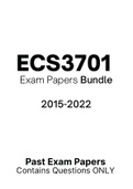 ECS3701 (Notes, ExamPACK, QuestionPACK, Tut201 Letters)
