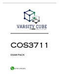 COS3711 EXAM PACK 2022