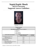Student Sepsis/Septic Shock SKINNY Reasoning Suggested Answer Key/Jack Holmes, 72 years old