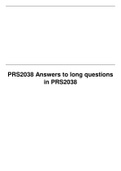 PRS2038 –SOME OF THE LONG QUESTIONS SECTION A – EMERGENT LITERACY
