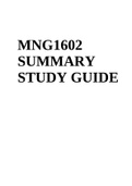 MNG1502 SUMMARY STUDY GUIDE 