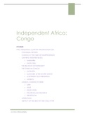 Independent Africa: Congo