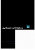 Commercial Law - Fresh Perspectives (3rd Edition): Case laws summary