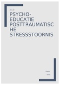 2.1.3 Psycho-educatie PTSS (Verslag)
