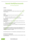 Samenvatting Financieel.info - Kennis bedrijfseconomie, ISBN: 9789037252590  Kennis bedrijfseconomie