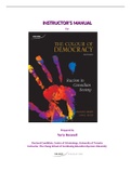 Solution Manual For The Colour of Democracy Racism in Canadian Society, 4th Edition
