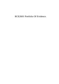 RCE2601 Portfolio Of Evidence.