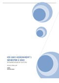 IOS2601 (Interpretation Of Statutes) ASSIGNMENT 1 SEMESTER 2 2022 ANSWERS/SOLUTIONS