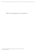 Summary PSummary PVL2602 Assignment 1 (SOLUTIONS)VL2602 Assignment 1 (SOLUTIONS)