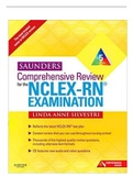 Silvestri: Saunders Comprehensive Review for the NCLEX-RN® Examination, 5thEdition TEST BANK