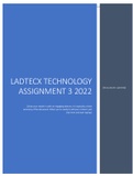 ASSIGNMENT 3  LADTECX SECOND SEMESTER 2022