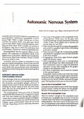 Detailed note of autonomic nerve with images
