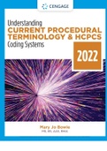 Understanding CURRENT PROCEDURAL TERMINOLOGY & HCPCS Coding Systems 2022