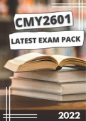 CMY2601 NEW Exam Pack For 2022 (Questions and Answers). This is the latest pack and includes 2021 POE!  