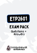 ETP2601 - EXAM PACK (2022) 