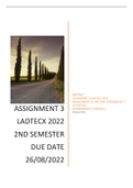 Assignment 3 lesson plan ladtecx second semester 2022