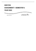 CMY3705 ASSIGNMENT 1 FOR SEMESTER 1 YEAR 2024 GUIDE 