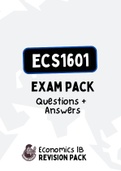 ECS1601 - Exam PACK (2022)