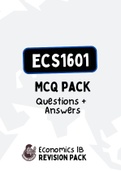 ECS1601 - MCQ Test Bank (2022) 