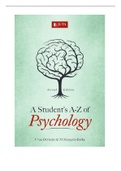 Download PDF book Student's A-Z of pyschology- PYC 1502 at a low price now!