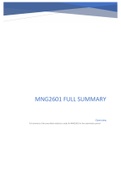 MNG2601 Summary for exam prep