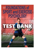 Foundations of Sport and Exercise Psychology 7th Edition Weinberg Test Bank