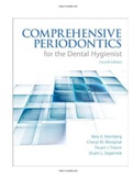Comprehensive Periodontics for the Dental Hygienist 4th Edition Weinberg Test Bank