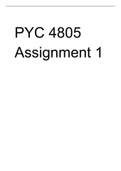 90% Passed Child- PYC4805 Assignment 1