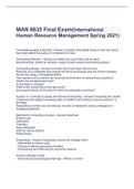 MAN 6635 Final Exam(International Human Resource Management Spring 2021)