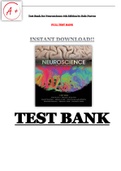 (Download)Test Bank for Neuroscience 6th Edition by Dale Purve | Latest| C omplete| A+ Guide |