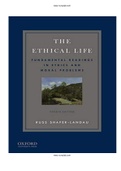 Ethical Life Fundamental Readings in Ethics and Contemporary Moral Problems 4th Edition Shafer-Landau Test Bank ISBN-13 ‏ : ‎9780190631314| Complete Test Bank Guide A+