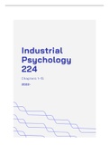 Industrial Psychology 224 Chapter 1-15
