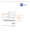 HOC Trainingsleer - Deel Componenten van de Trainingsleer