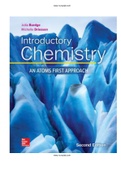 Introductory Chemistry Atoms First Approach 2nd Edition Burdge Test Bank ISBN-13: 9781260148916  |Complete Test Bank| ALL CHAPTERS.