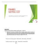 FIN4801 Assignment 5 2022 
