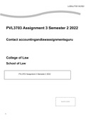 PVL3703 Assignment 3 Semester 2 2022