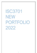 ISC3701 NEW PORTFOLIO 2022