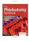 The Phlebotomy Textbook 4th Edition Strasinger Test Bank |Complete Guide A+|Instant download.